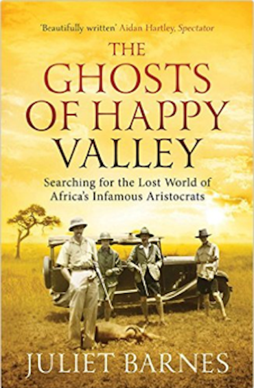 Before settling on Ghosts of Happy Valley, Barnes originally planned to title her novel Champagned Charcoal. 