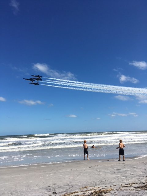 More Than Just Clouds in the Sky - Blue Angels Return