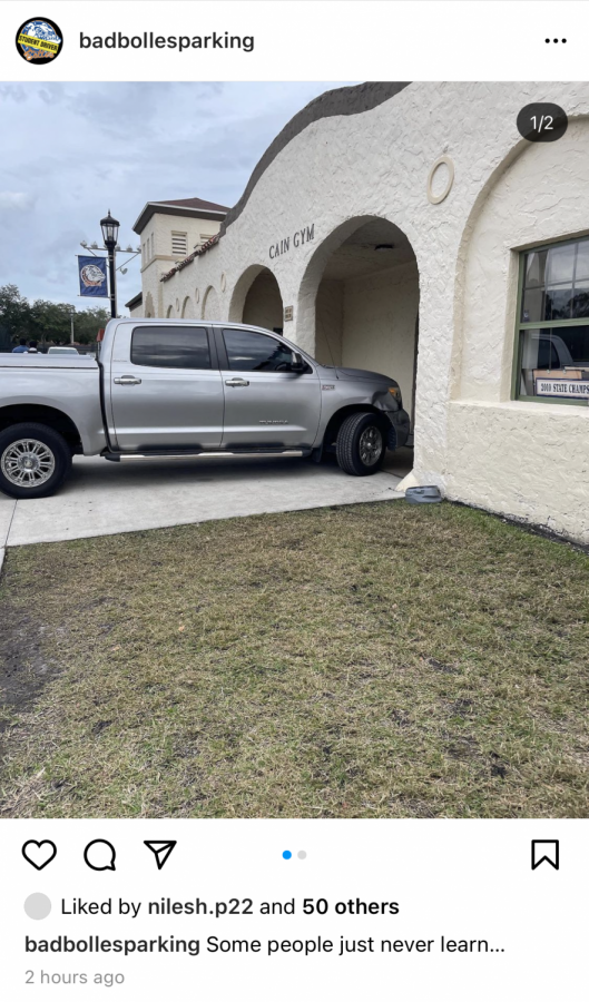 Bolles Bad Parking takes a life of its own