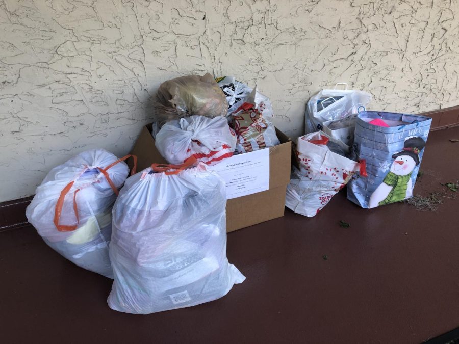 One of the many supply drive propositions for Ukraine gathered an overflow of toys, clothes, and other personal care items in a bin placed in Schultz.