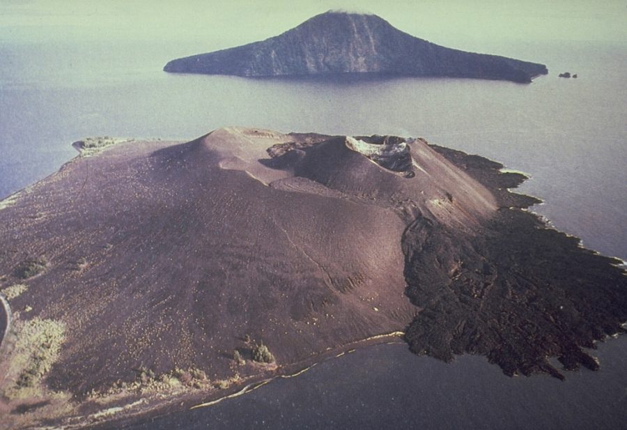 Merrick A. Flagg slid down the precipitous slope of Krakatau in search of the world’s most epic volcano selfie.
Photo via Anti-Villain League (AVL)