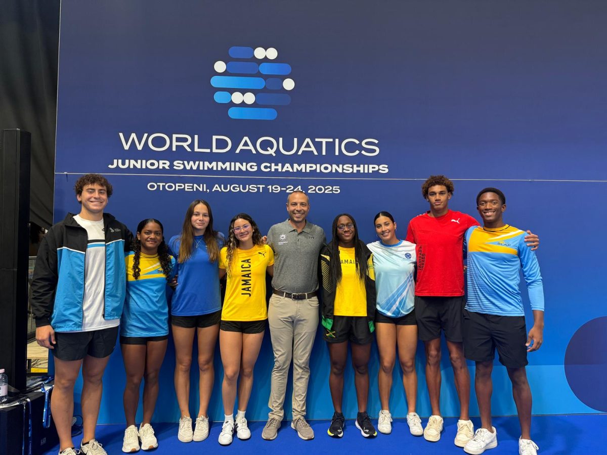 Bolles Swimmers at the Junior World Swimming Championship in Romania.