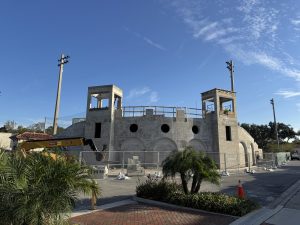 Crowds are near, the new baseball stadium is here!